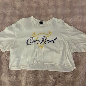 crown royal crop top